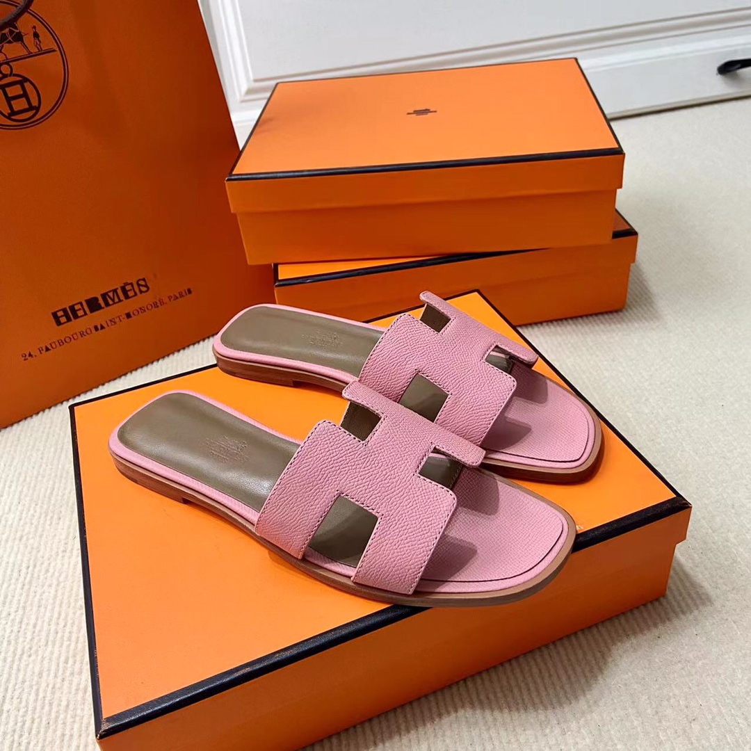 에르메스 올수공 오란 슬리퍼 샌들 앱송 85